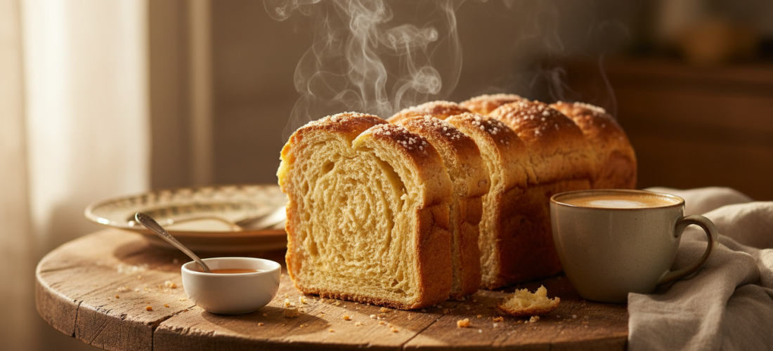 découvrez une recette facile et rapide de brioche vendéenne moelleuse, délicatement parfumée à la fleur d’oranger, pour un moment gourmand et authentique.