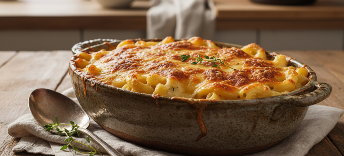découvrez notre recette gourmande de gratin de macaroni à la crème fraîche, un délice onctueux facile à préparer pour régaler toute la famille.