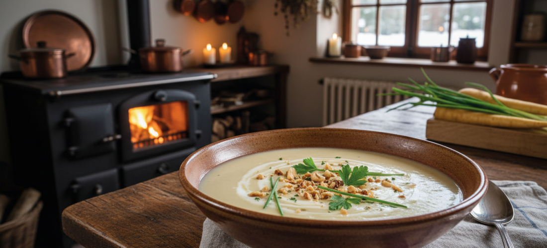 découvrez notre recette savoureuse de délice velouté de panais au fromage frais, parfaite pour un repas réconfortant et gourmand. simple à réaliser, ce velouté onctueux ravira vos papilles.