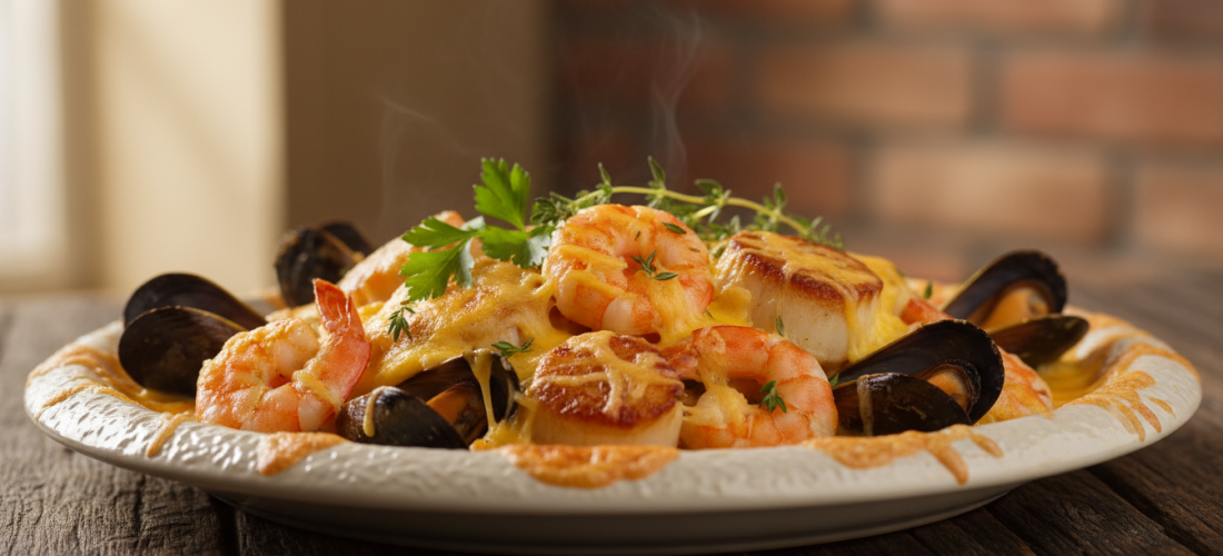 découvrez une recette gourmande de délices marins au fromage, alliant saveurs iodées et onctuosité pour un plaisir culinaire unique à savourer en toute occasion.