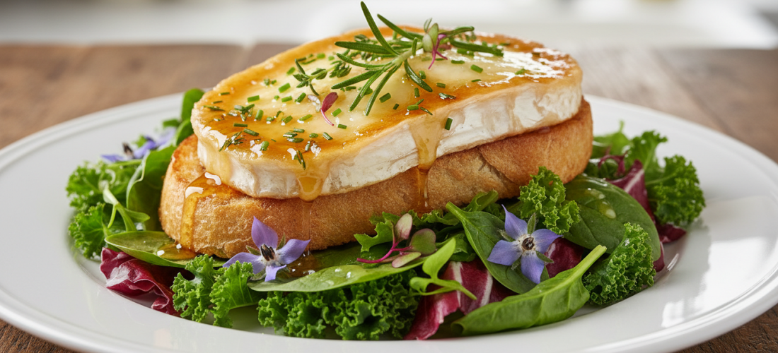 découvrez notre recette simple et gourmande de salade au chèvre chaud, parfaite pour un repas frais et savoureux. facile à préparer, elle ravira vos papilles à chaque bouchée.