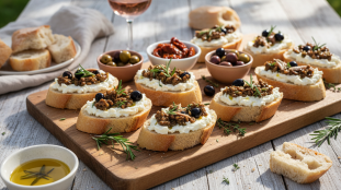 découvrez notre recette facile et gourmande de tapenade d’olives noires au chèvre frais, parfaite pour des apéritifs savoureux et raffinés.
