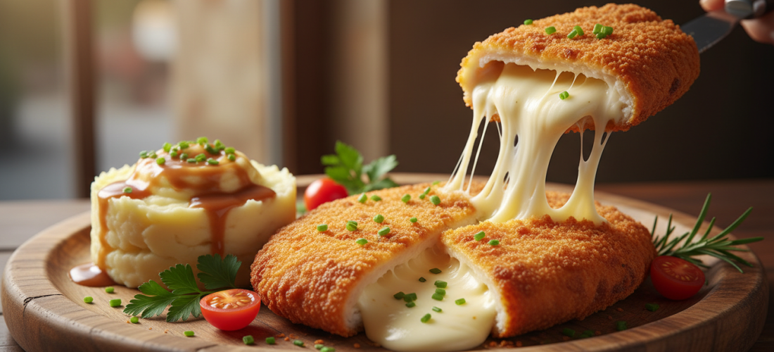 découvrez notre recette gourmande d'escalope fondante au fromage, un plat savoureux et facile à préparer pour régaler vos papilles.