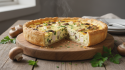 découvrez notre recette de quiche légère au poulet, champignons frais et persil parfumé, une délicieuse option savoureuse et facile à préparer pour un repas équilibré.