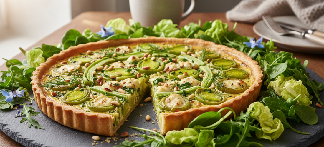 découvrez notre recette simple et légère de tarte aux poireaux, parfaite pour un repas savoureux et sans culpabilité. facile à préparer, saine et délicieuse, elle séduira toute la famille.