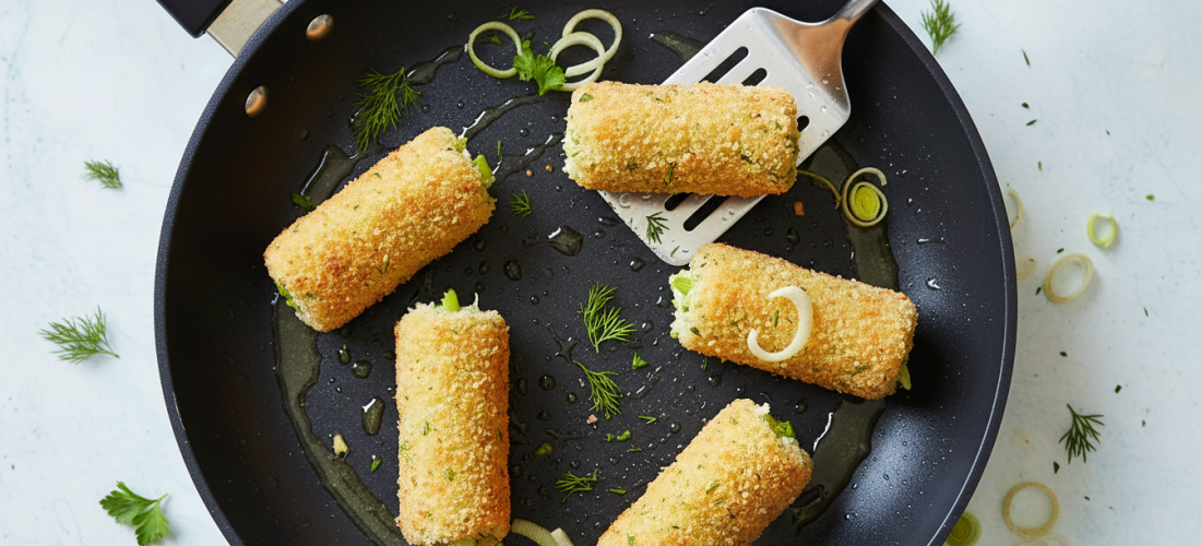 découvrez une recette simple et gourmande de croquettes légères aux poireaux et fines herbes, parfaites pour un repas savoureux et équilibré.