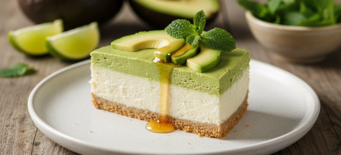 découvrez notre recette onctueuse de cheesecake à l’avocat, alliant douceur du fromage frais et fraîcheur de l’avocat pour un dessert gourmand et original.