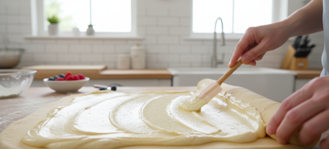 savourez un délicieux chinois garni d'une crème pâtissière légère et onctueuse, parfait pour une pause gourmande pleine de douceur.