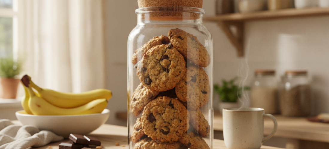 découvrez une recette simple et saine de cookies aux flocons d’avoine, sans beurre ni sucre, avec seulement 3 ingrédients pour un goûter délicieux et naturel.