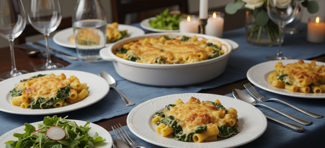 découvrez notre recette gourmande et saine de gratin de pâtes aux blettes, nappé d'une béchamel légère pour un plat savoureux et équilibré.