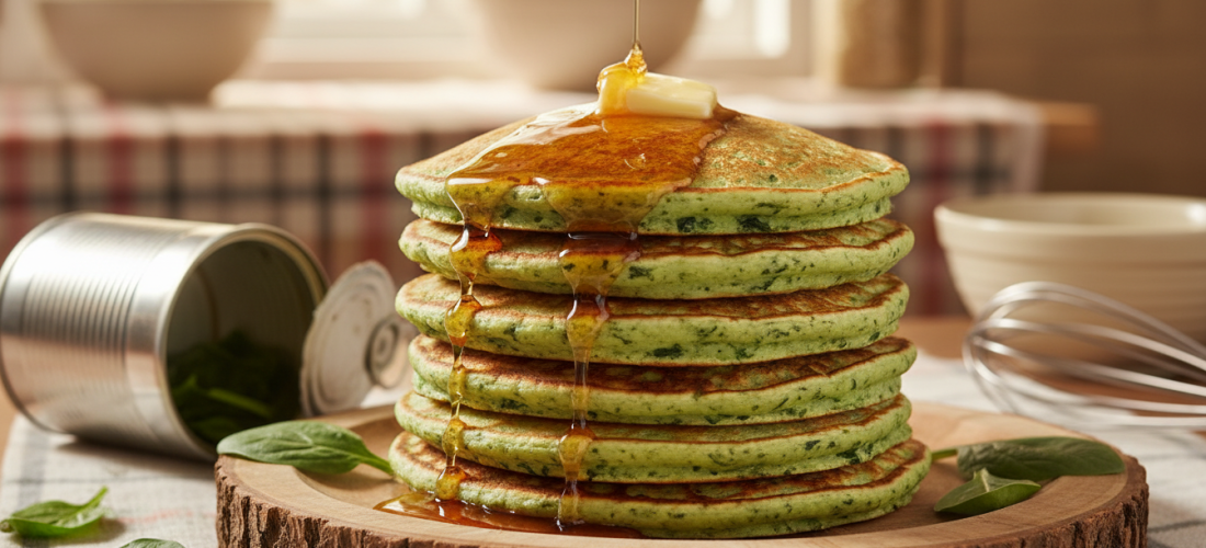 découvrez notre recette facile de pancakes légers aux épinards en boîte, une astuce gourmande et anti-gaspillage pour savourer des repas sains et délicieux.