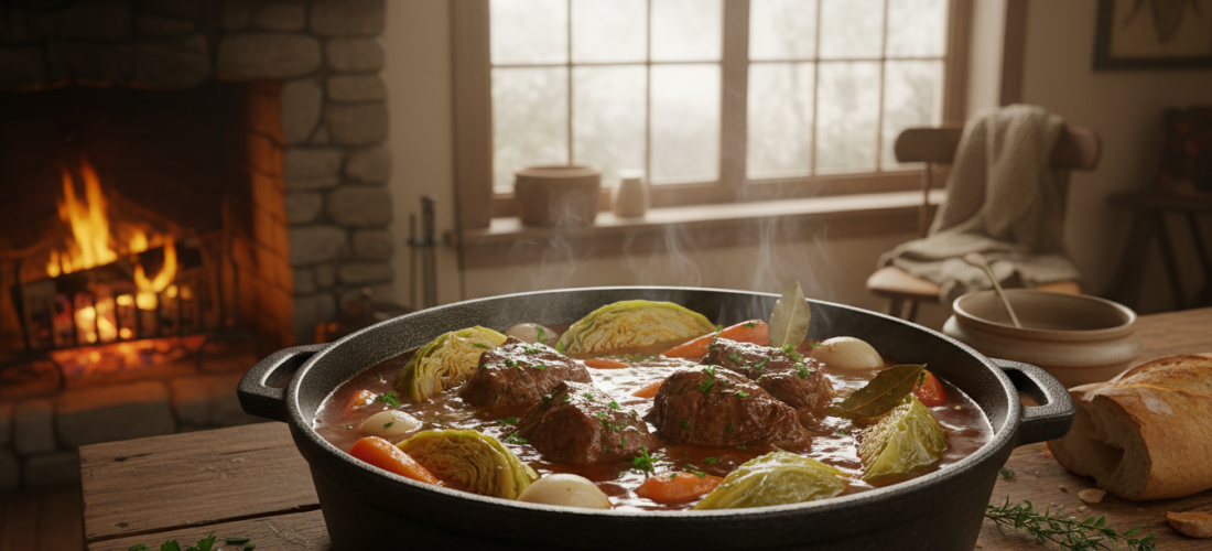 découvrez notre recette simple et savoureuse de ragoût de bœuf au chou, un plat réconfortant parfait pour toutes les occasions.