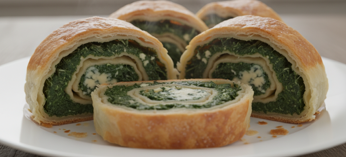 découvrez notre recette de roulé feuilleté léger aux épinards frais et roquefort fondant, une délicieuse combinaison parfaite pour un apéritif gourmand et savoureux.