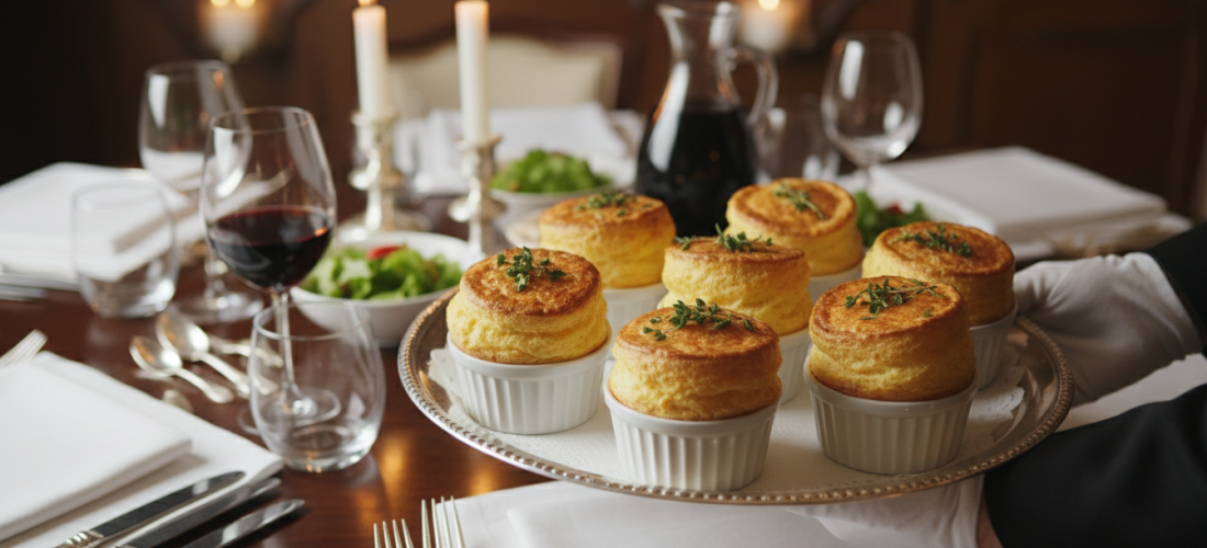 découvrez notre recette facile de soufflés aux herbes fraîches, agrémentés de noisettes croquantes et de fromage fondant, pour un plat savoureux et gourmand.