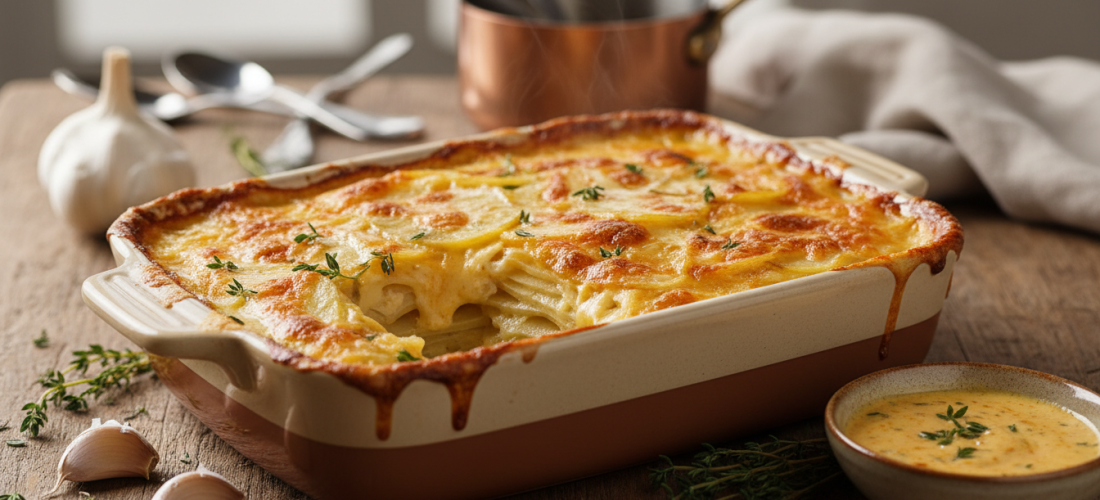 découvrez la sauce secrète adorée des chefs pour un gratin irrésistible, sans béchamel. donnez une nouvelle saveur à vos plats avec cette alternative savoureuse et facile à préparer !