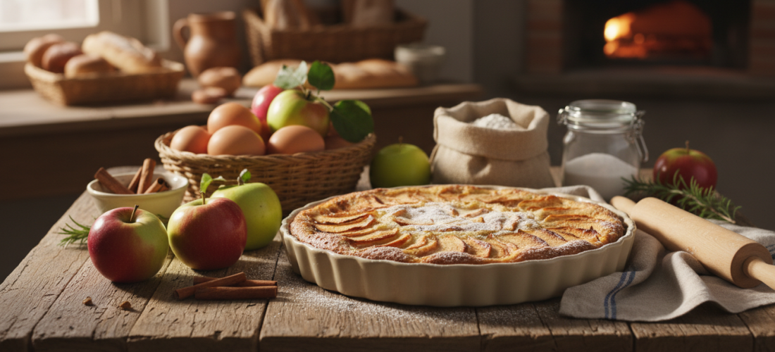 découvrez la recette irrésistible de julie andrieu qui révolutionne le dessert classique et vous fait oublier la traditionnelle tarte aux pommes. un délice incontournable à tester absolument !