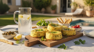 découvrez ces mini-flans salés rapides à préparer en 10 minutes avec seulement 3 œufs, parfaits pour régaler vos invités lors des apéros d'été.