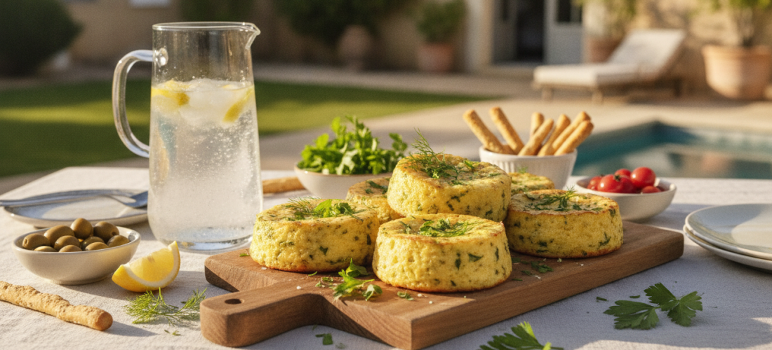 découvrez ces mini-flans salés rapides à préparer en 10 minutes avec seulement 3 œufs, parfaits pour régaler vos invités lors des apéros d'été.