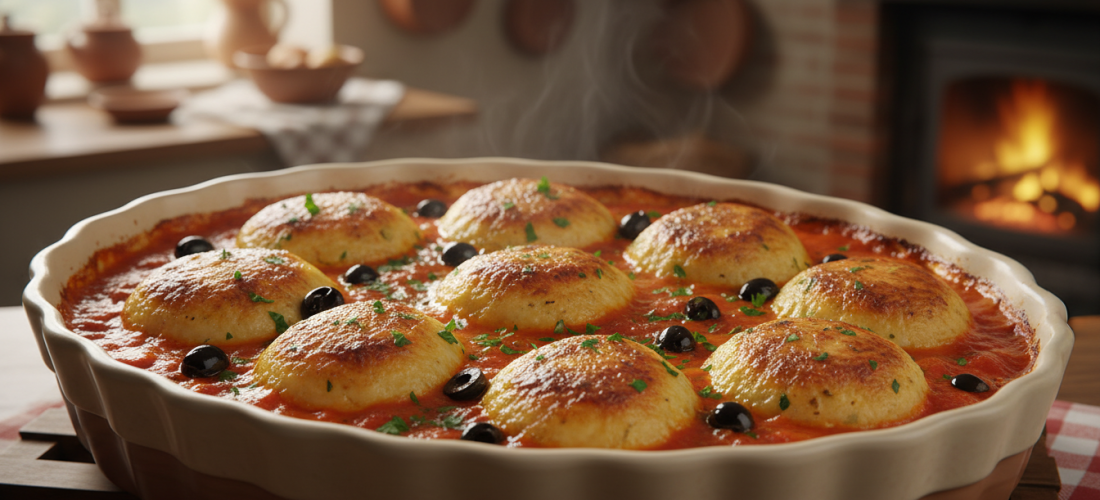 découvrez les quenelles dauphinoises délicates, nappées d'une sauce tomate savoureuse, et savourez une spécialité gourmande de la gastronomie française.