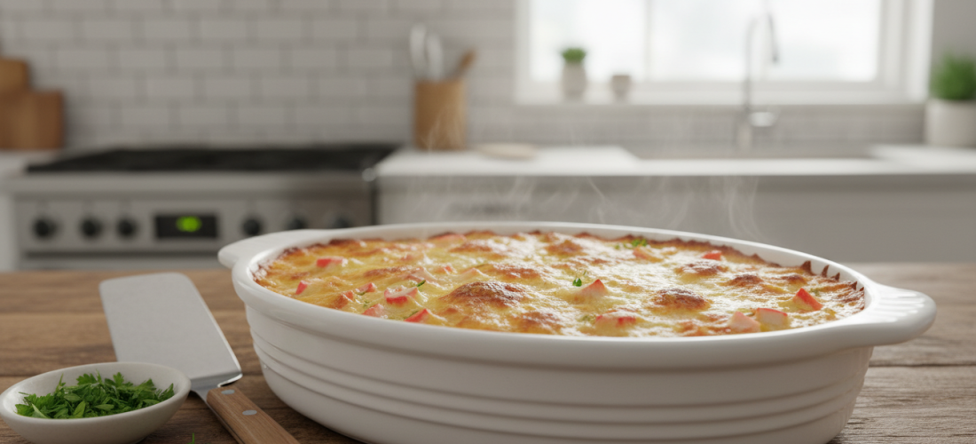 découvrez notre recette de gratin léger au surimi, une préparation gourmande et facile à réaliser pour un repas savoureux et équilibré.