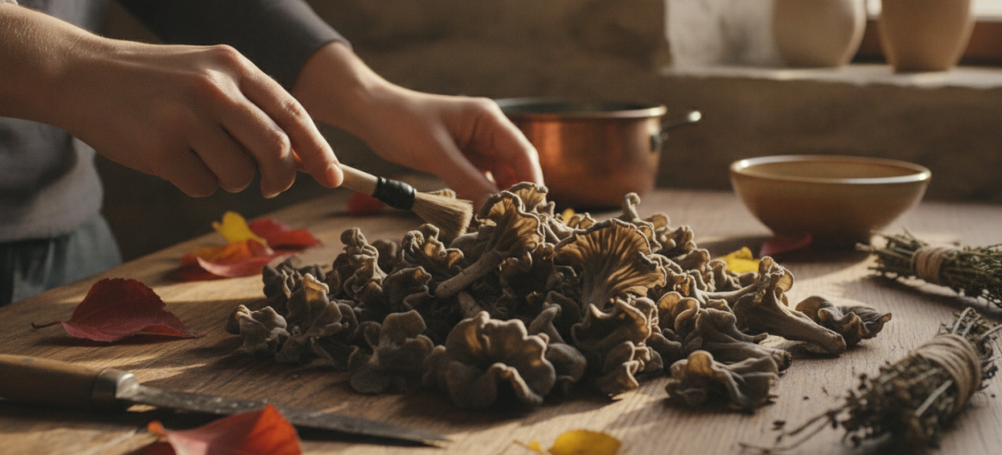découvrez notre guide complet pour préserver la trompette de la mort avec des techniques et astuces essentielles garantissant fraîcheur et saveur.