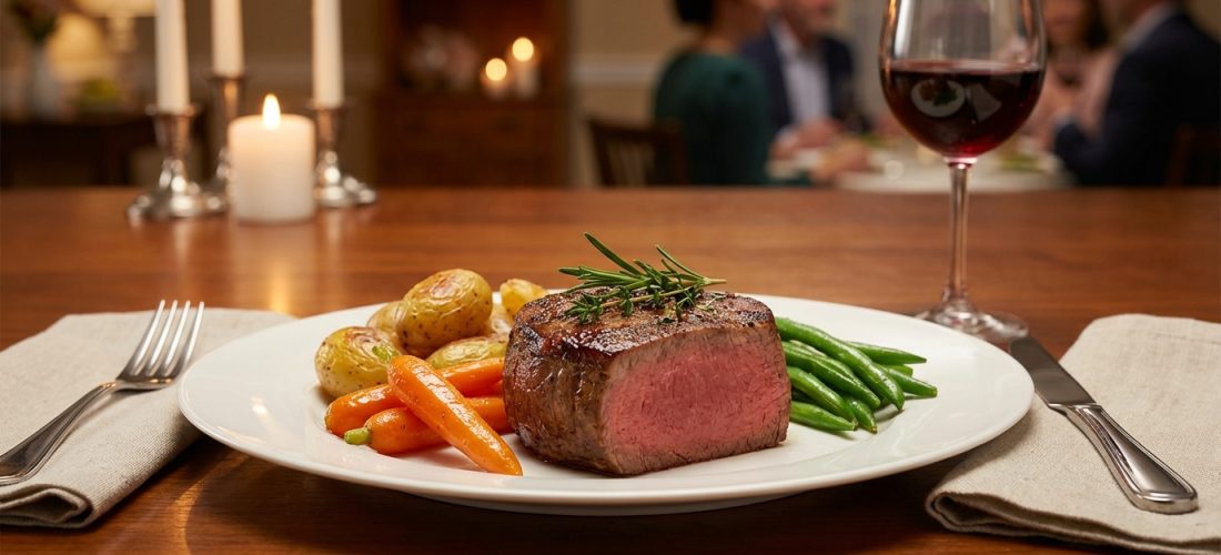 découvrez ma recette de filet mignon, un plat savoureux qui a séduit mes invités et les a fait revenir à table avec enthousiasme.