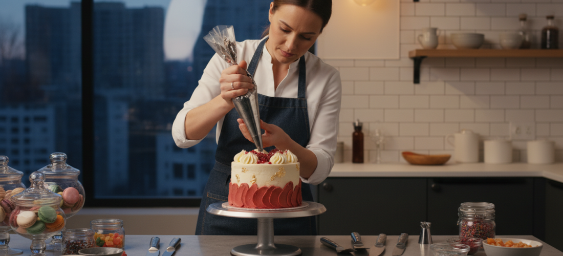 découvrez le kit wenburg delight, l'ensemble indispensable pour sublimer la décoration de vos gâteaux avec élégance et créativité. parfait pour tous les passionnés de pâtisserie.