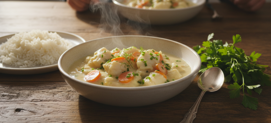 découvrez la blanquette de poisson, un plat réconfortant qui transforme les sceptiques en amateurs, parfait pour régaler toute la famille en seulement 30 minutes.