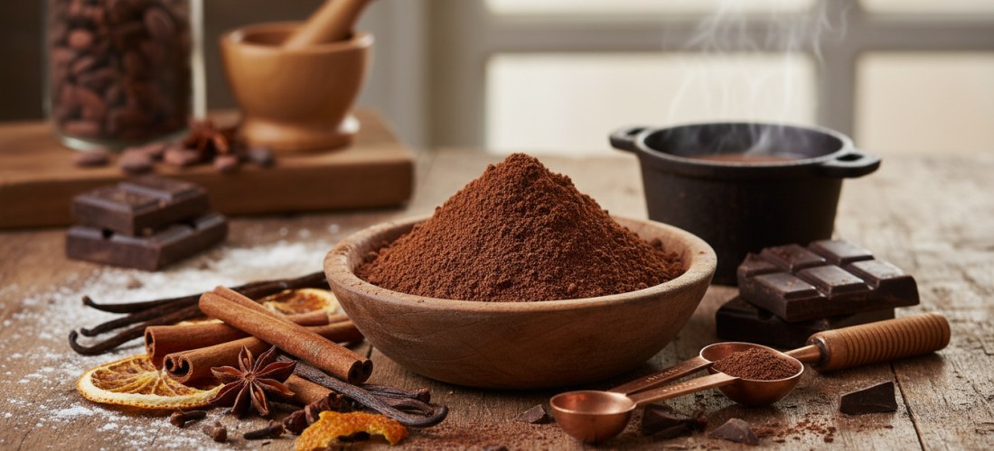 découvrez comment préparer votre poudre de cacao maison pour une boisson chocolatée intense, épicée et bien plus savoureuse qu'un chocolat chaud classique, avec un goût unique et authentique.