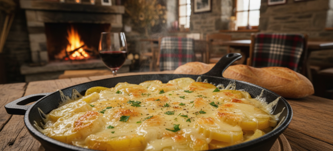 découvrez la truffade auvergnate au fromage fondant, un plat traditionnel où les pommes de terre se transforment en un festin chaleureux et réconfortant.