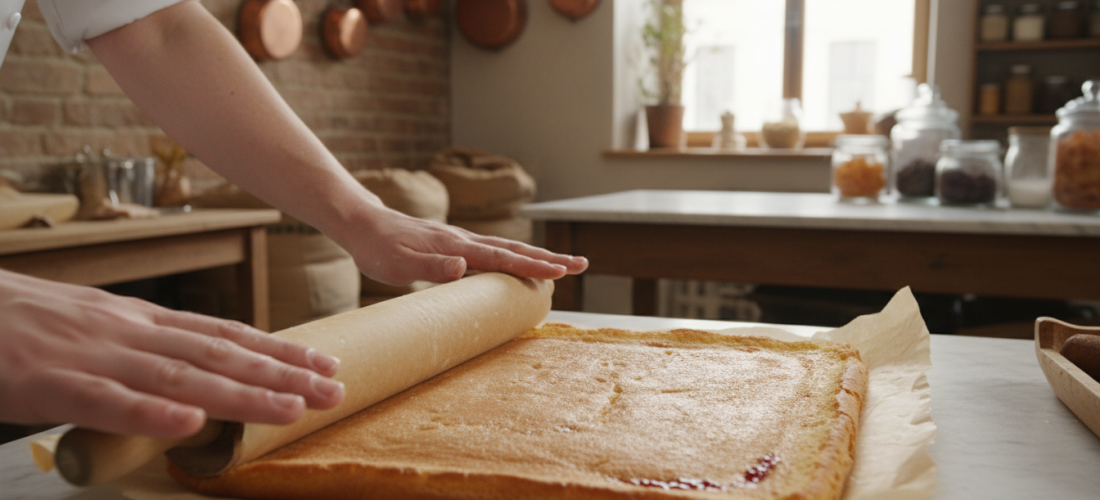 découvrez le roulé praliné-noisettes au cœur croustillant, une gourmandise irrésistible qui fait sensation sur la toile et ravit les papilles.