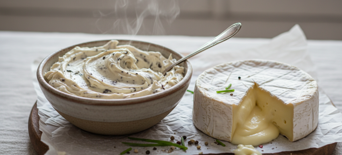 découvrez le brie truffé maison de noémie honiat, une alliance parfaite d'élégance et de gourmandise à prix doux pour sublimer votre plateau de fromages.