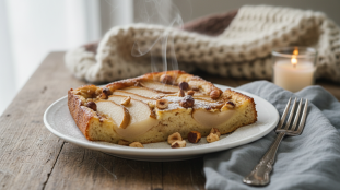 découvrez le clafoutis express qui a transformé mes desserts d’hiver en famille. une recette rapide et gourmande que mes invités adorent à chaque fois !