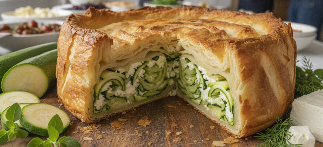 découvrez le crinkle cake courgette-feta, une délicieuse illusion feuilletée qui apporte fraîcheur et gourmandise à votre buffet, facile à préparer et parfait pour impressionner sans effort.
