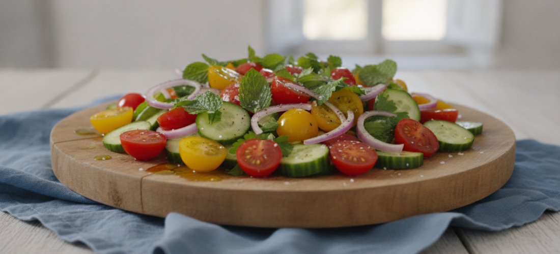 découvrez le secret de grand-mère pour préparer une salade marocaine savoureuse, fraîche et parfaite à déguster tout l'été. une recette authentique pleine de saveurs méditerranéennes.