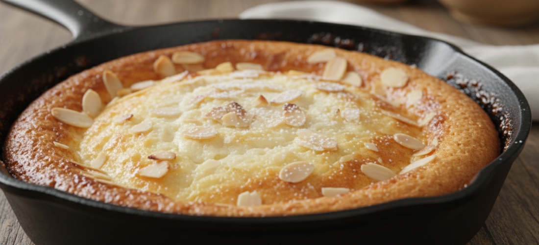 découvrez le secret du gâteau au yaourt à la poêle de grand-mère, avec sa texture dorée et fondante unique que même le four ne peut égaler.