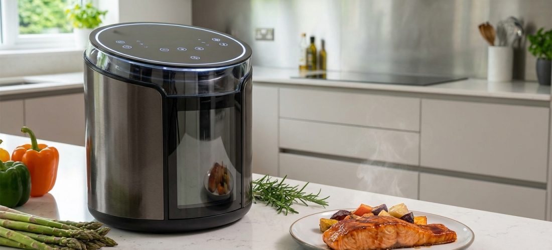 découvrez l'appareil innovant qui dépasse l'airfryer et transforme votre cuisine, alliant simplicité et saveurs inédites pour des repas toujours réussis.