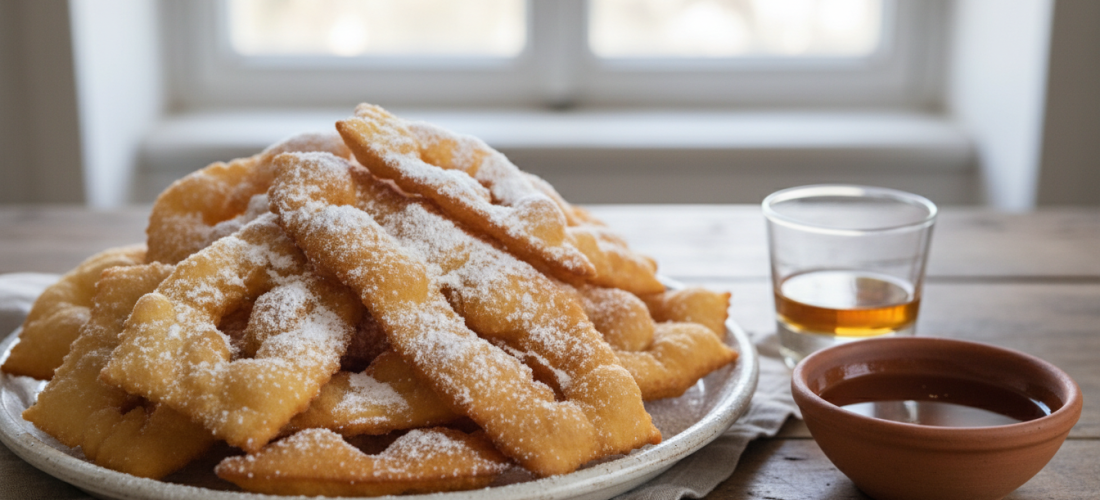 découvrez la recette authentique des bugnes maison au rhum de grand-mère, une délicieuse gourmandise croustillante qui ravive les doux souvenirs d'enfance.