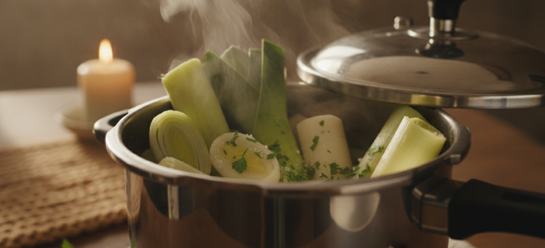 découvrez comment maîtriser la cuisson des poireaux à la cocotte-minute grâce à nos astuces essentielles et aux temps de cuisson parfaits pour un résultat savoureux et rapide.