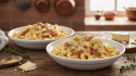 découvrez notre recette revisitée des pâtes à la carbonara avec une touche fondante unique grâce au camembert, pour un plat savoureux et original.