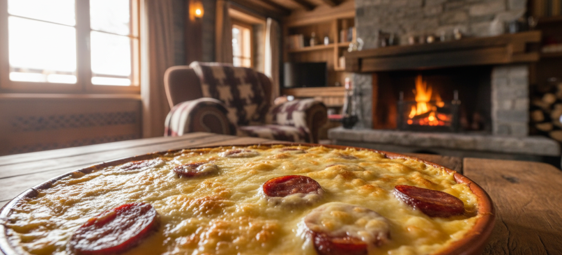 découvrez une recette réconfortante alliant le goût savoureux du reblochon fondant et la saveur fumée de la saucisse de morteau, pour un gratin savoyard chaleureux et gourmand.