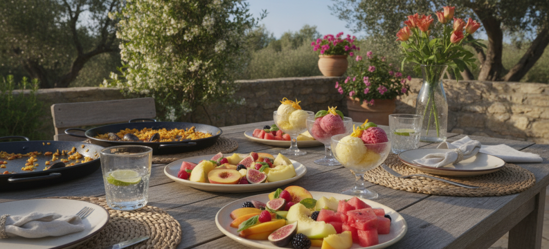 découvrez nos idées de desserts gourmands et originaux pour terminer votre paella en beauté et surprendre vos invités avec une touche sucrée parfaite.