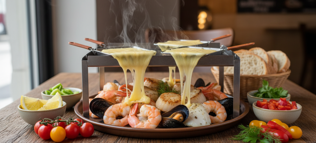découvrez la raclette marine, une recette savoureuse et innovante mettant à l'honneur les poissons pour un repas gourmand et original.