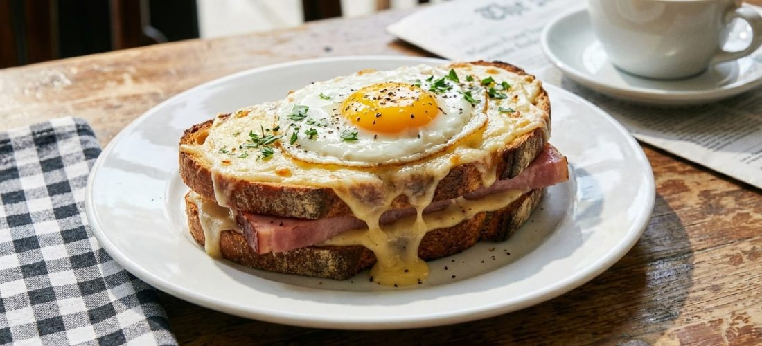 découvrez la recette du croque-madame, un délicieux sandwich au jambon fondant et fromage gratiné, parfait pour un repas gourmand et rapide.