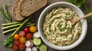 découvrez notre recette de rillettes de poulet légères et onctueuses, délicatement parfumées au yaourt pour une texture fondante et un goût frais.