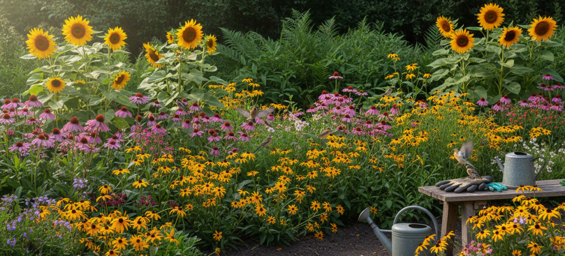 découvrez quelles fleurs planter dès aujourd'hui pour attirer les oiseaux dans votre jardin grâce à cette astuce simple et souvent négligée. faites de votre espace extérieur un havre de paix pour la faune.