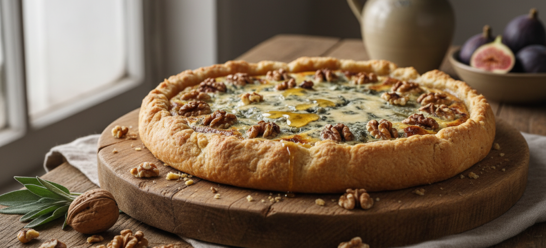 découvrez la tarte au gorgonzola, une délicieuse escapade gourmande qui met à l'honneur le fromage italien authentique pour régaler vos papilles.