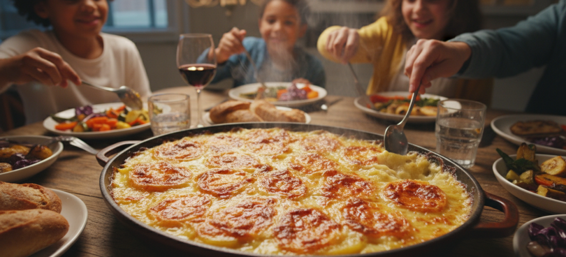 découvrez notre recette simple de tartiflette gourmande au maroilles, un plat savoureux et réconfortant qui ravira vos papilles.