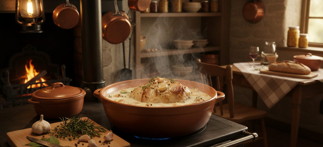 découvrez la recette du rôti de porc mijoté au lait, une viande tendre et savoureuse à déguster à la cuillère pour un repas réconfortant.