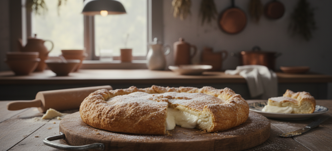 découvrez une tourte dorée aux saveurs authentiques du terroir, alliant croustillant et fondant pour réchauffer vos repas d'hiver en famille avec gourmandise et convivialité.